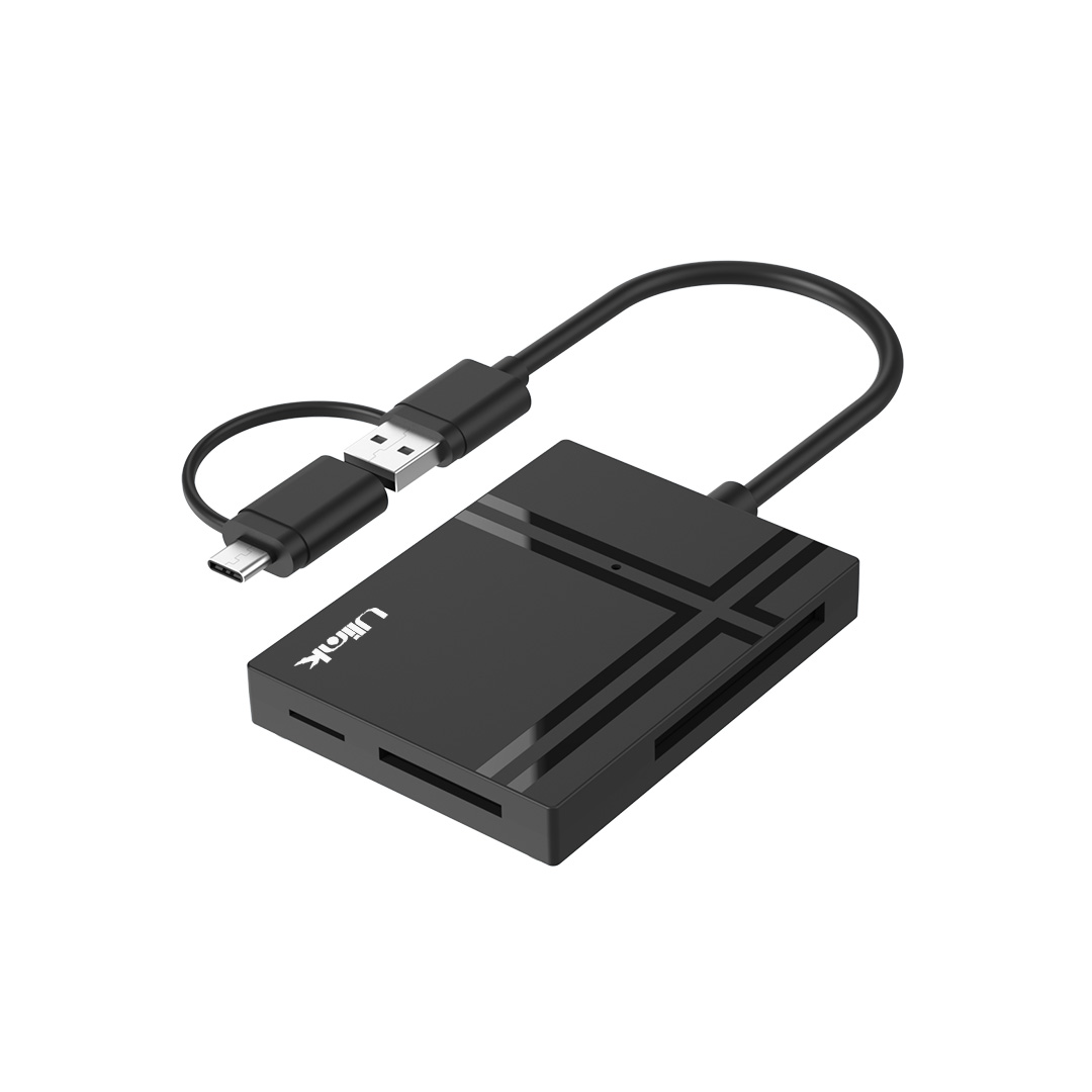 Cofre porta disco duro dual (NVME+NGFF) conexión USB C + USB3.0 UL-HDDM2