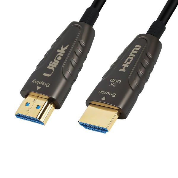 Cable óptico HDMI 8k 50 M / Mod. UL-HDMIOP50
