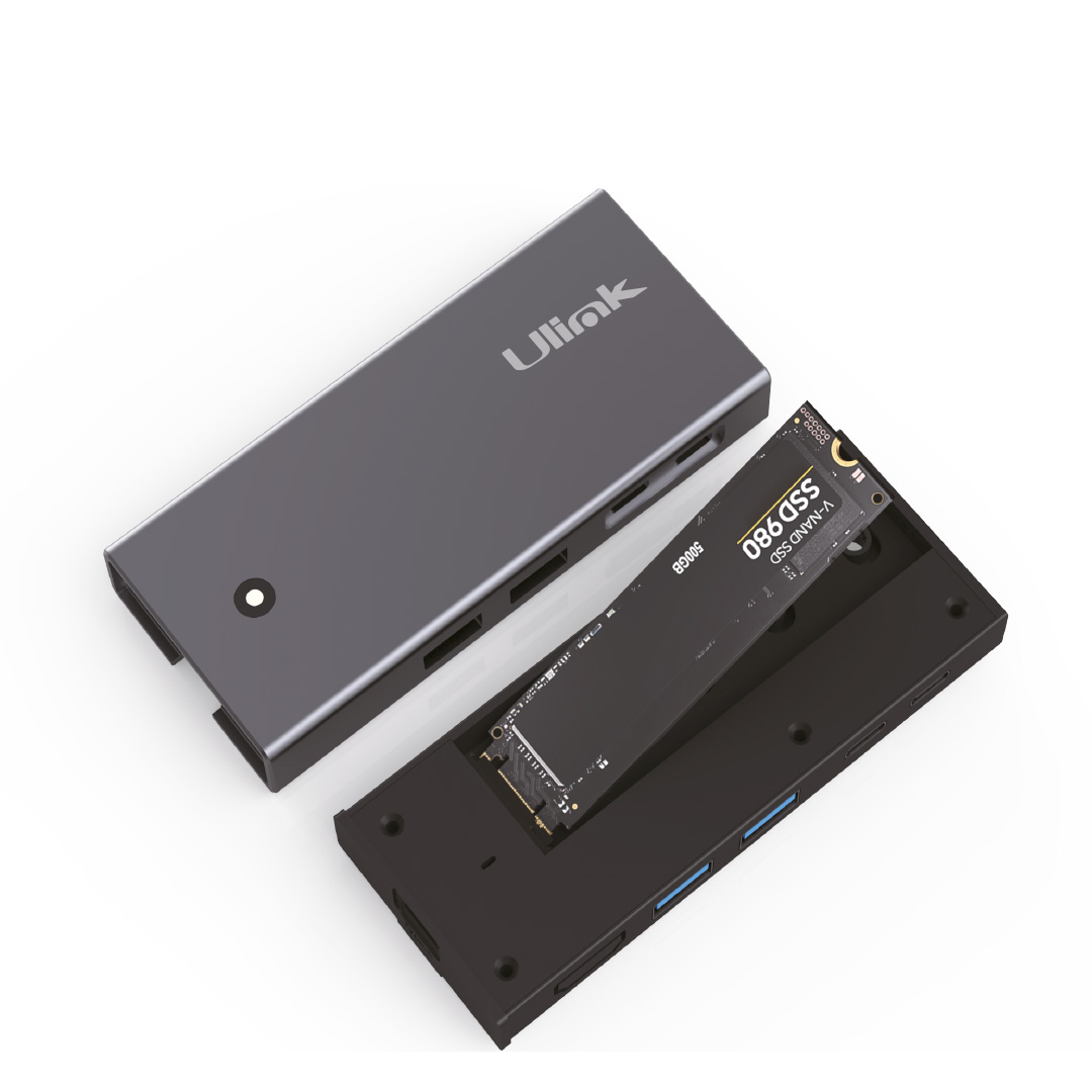 Cofre porta disco duro NVME UL-HDDHUB-2
